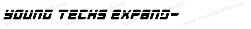 Young Techs Expand字体转换